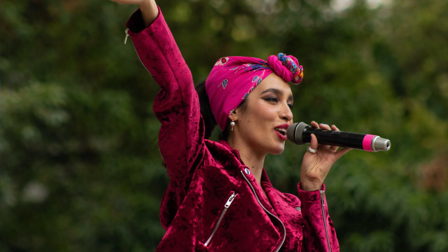 Cantante mexicana Natalia Marrokin