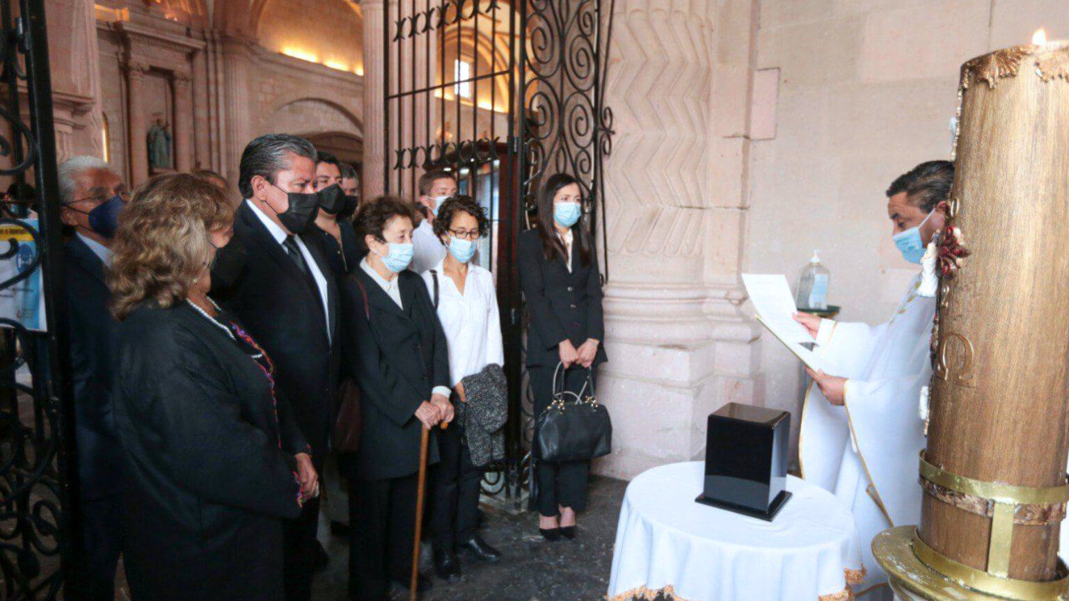 A nombre del pueblo de Zacatecas el mandatario expresó su gratitud por la generosidad y el legado que hizo al estado y a México