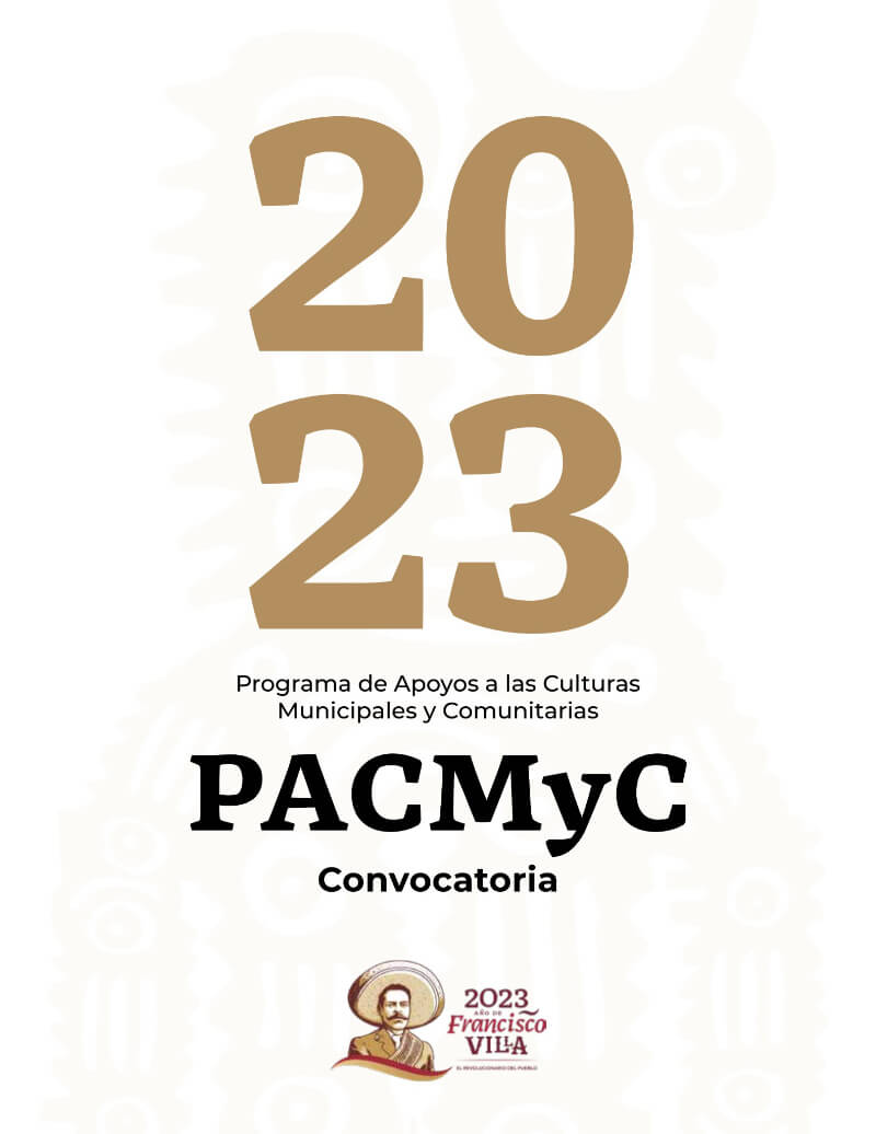 PACMyC (Programa de Apoyos a las Culturas Municipales y Comunitarias) 2023