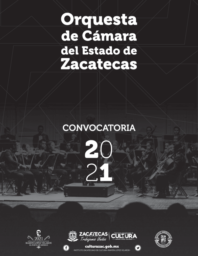Orquesta de Cámara del Estado de Zacatecas 2021