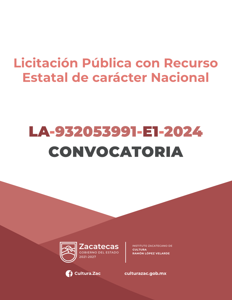 Producción técnica para el Festival Cultural Zacatecas 2024, en Plaza de Armas de Zacatecas, Zacatecas (LA-932053991-E1-2024)