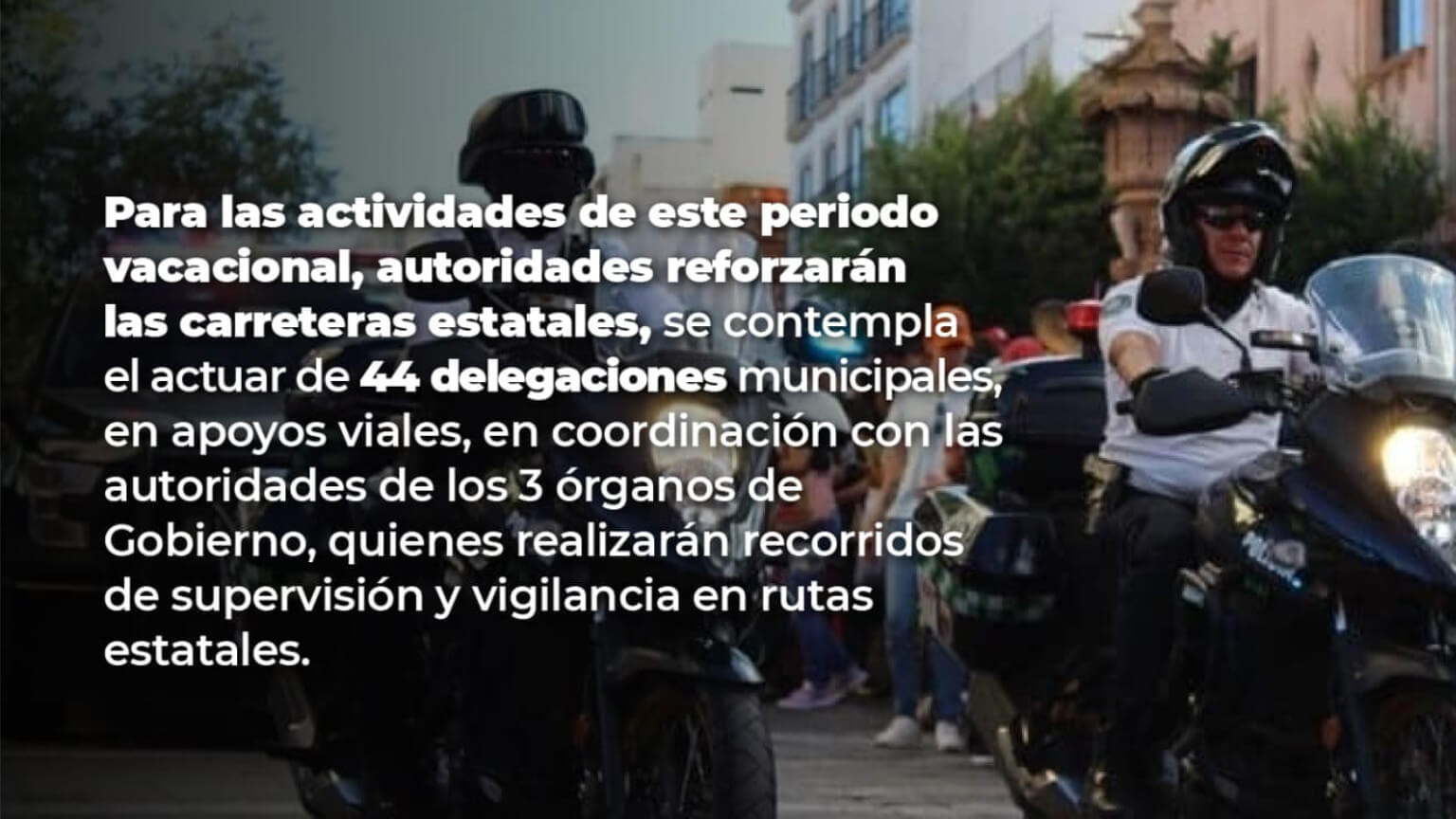 Se instalaron 3 anillos de seguridad; para cubrir los primeros dos, se cuenta con la coordinación del Ejército Mexicano, la Guardia Nacional y SSP