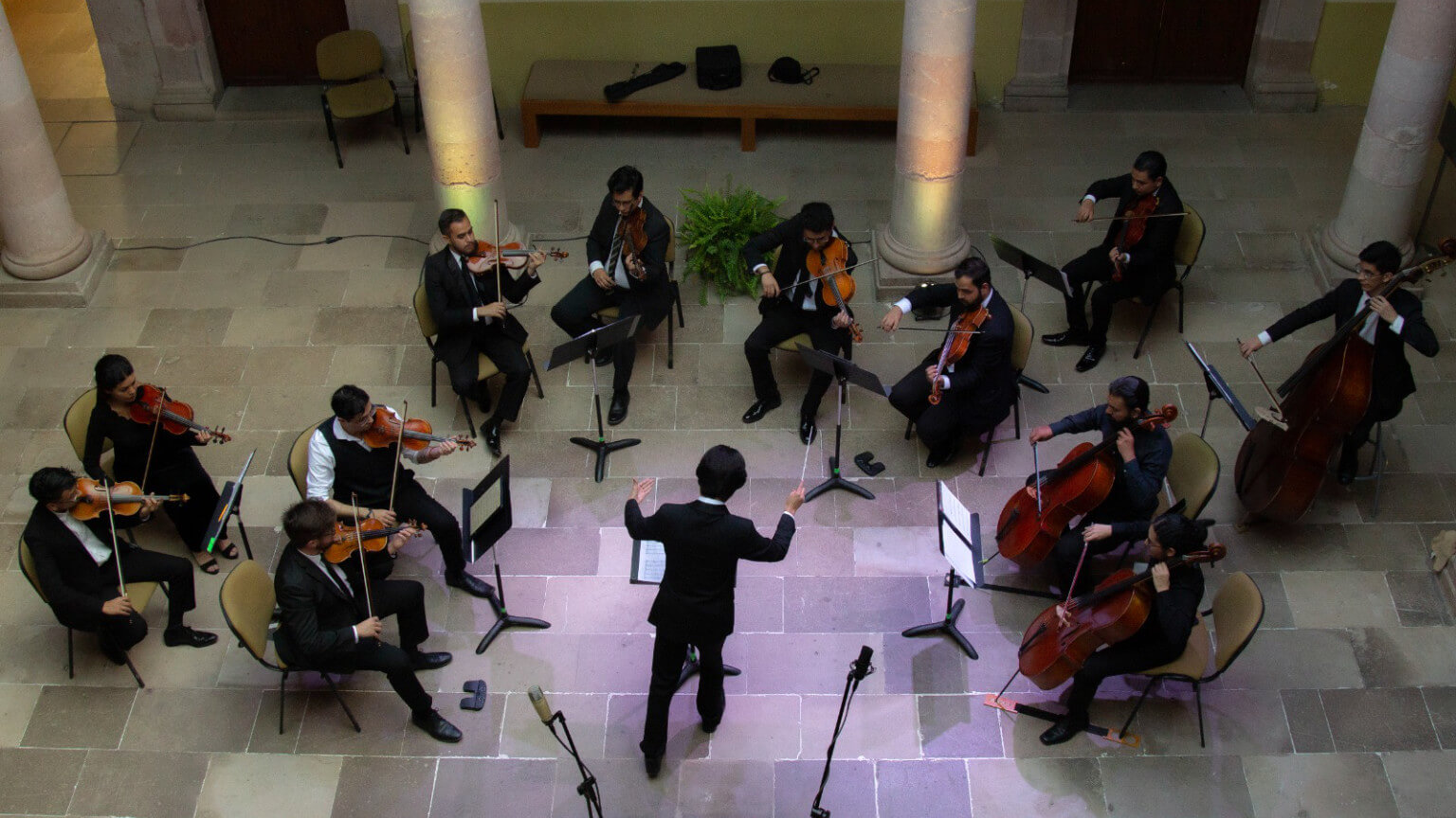Kotaro Fukuma, de Japón; Antonio Pompa-Baldi, de Italia; Tristaán Pfaff, de Francia, y la Orquesta Sinfónica Nacional de México, algunos de los exponentes