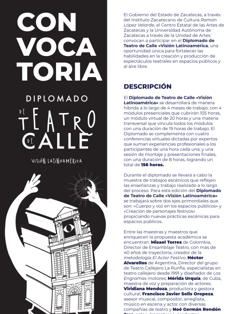 Diplomado en Teatro de Calle "Visión Latinoamérica"