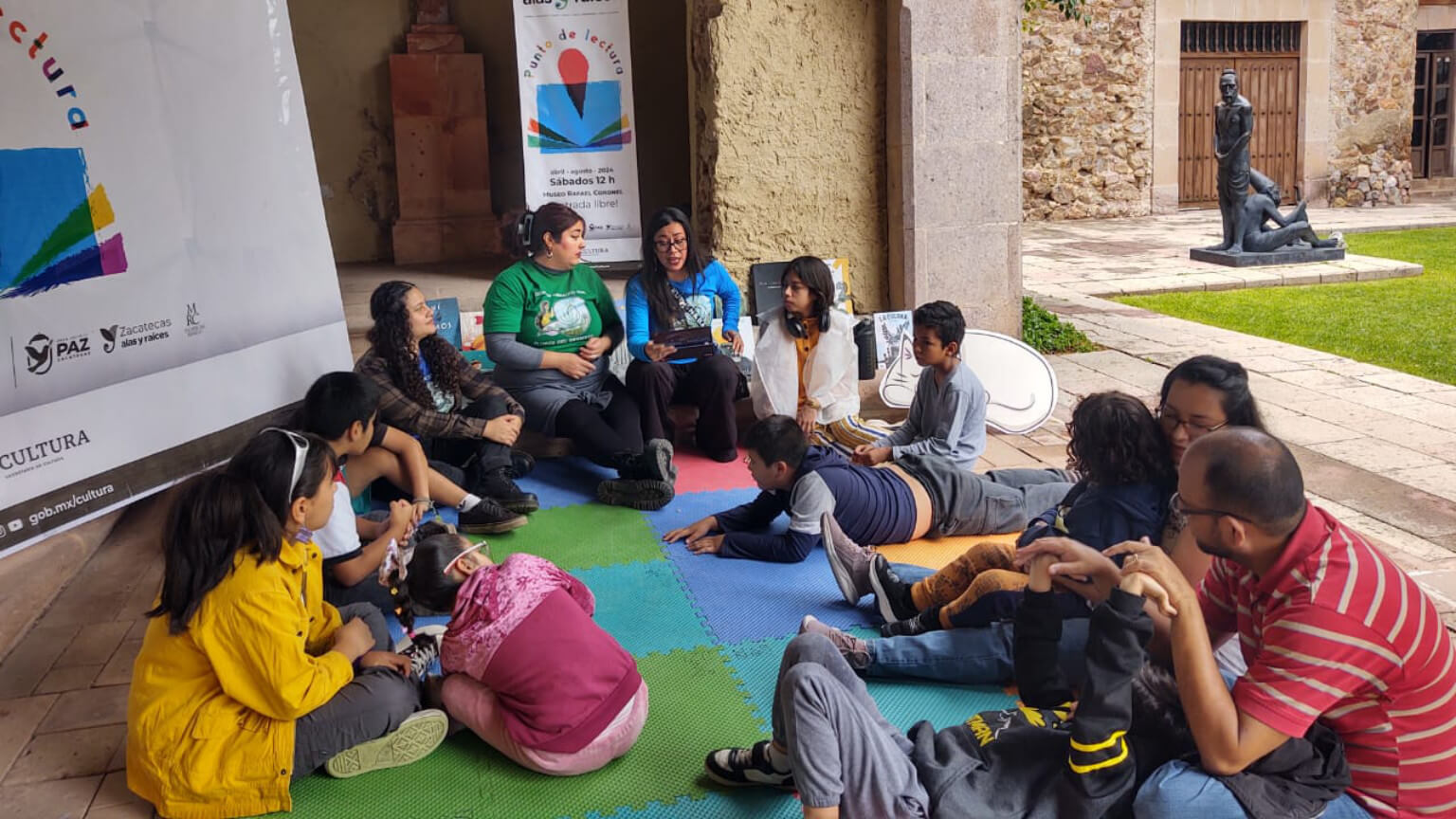 Experiencia de lectura y recreación con Colectiva Flores