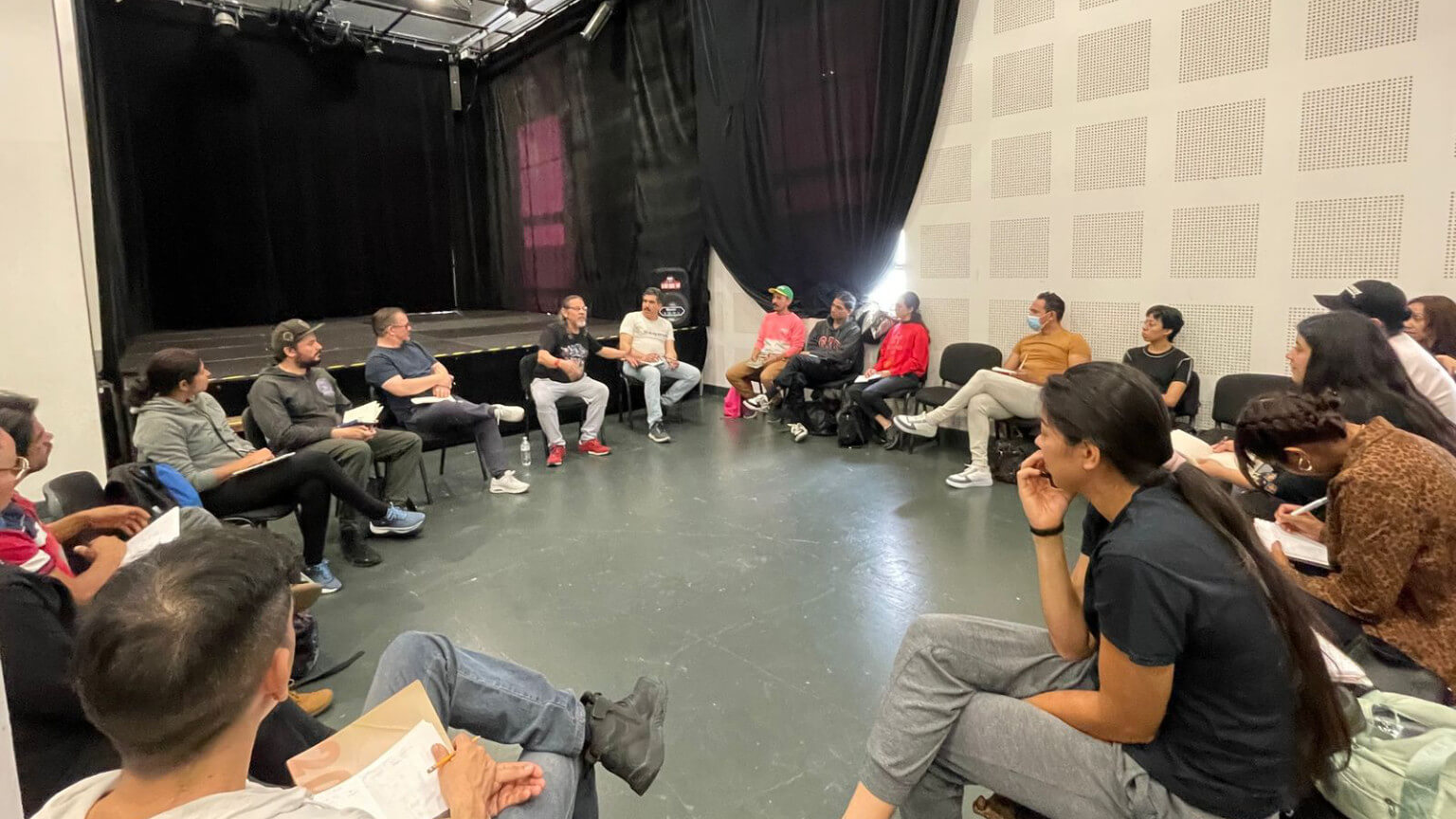 La entidad puede constituirse, con este curso, como un paradigma en América Latina y el mundo, en teatro de calle