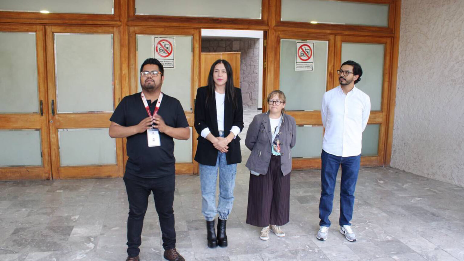 Muñoz Reyes manifestó su deseo de que este proyecto permanezca y dijo estar segura que así será por la coordinación y participación de la comunidad artística