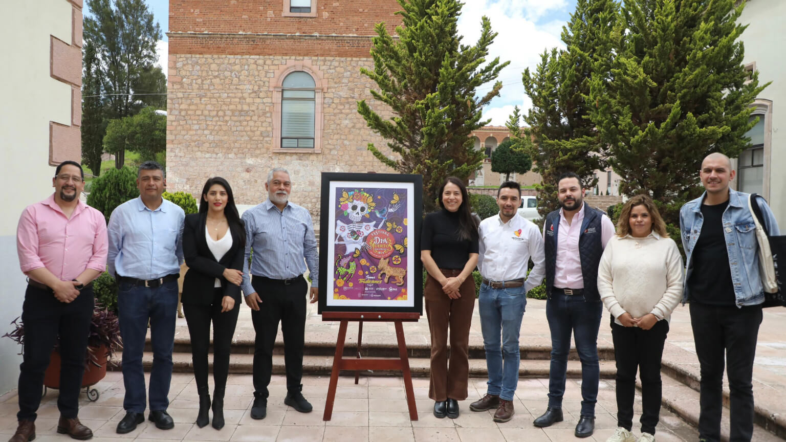 Representantes de los Gobiernos de Zacatecas y Michoacán sostuvieron un encuentro a fin de revisar detalles de las actividades del Festival de Día de Muertos Zacatecas 2024