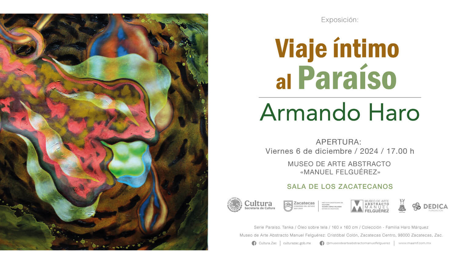 Será este viernes 6 de diciembre, a partir de las 17:00 horas