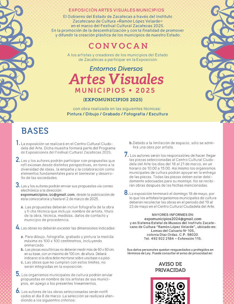 Entornos Diversos, Artes Visuales Municipios (Expo Municipios)