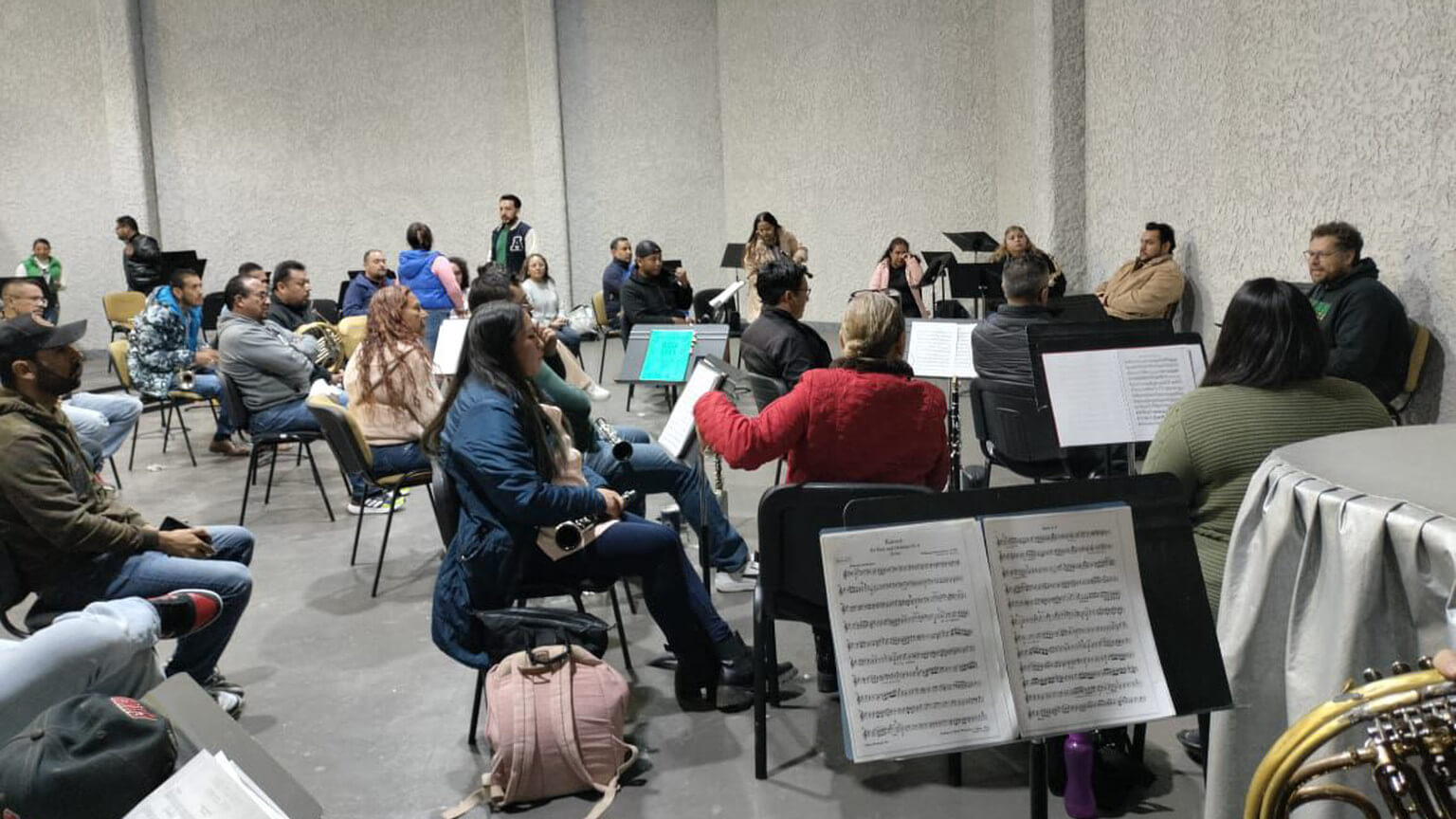 Inicia IZC audiciones presenciales para reestructura de la Banda Sinfónica del Estado de Zacatecas Esta etapa se llevará a cabo del 4 al 7 de febrero y considera la conformación de las secciones de la agrupación musical