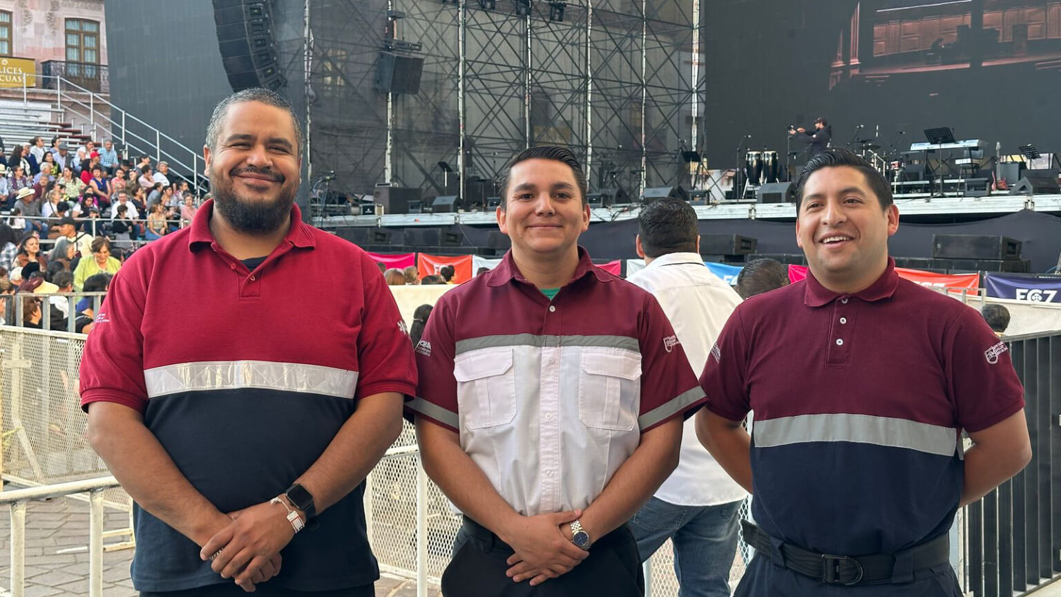 Red de Emergencias Médicas de Zacatecas, presente en el Festival Cultural 2025 REMEZA ofrece atención médica preventiva y de emergencia en el FCZ 2025