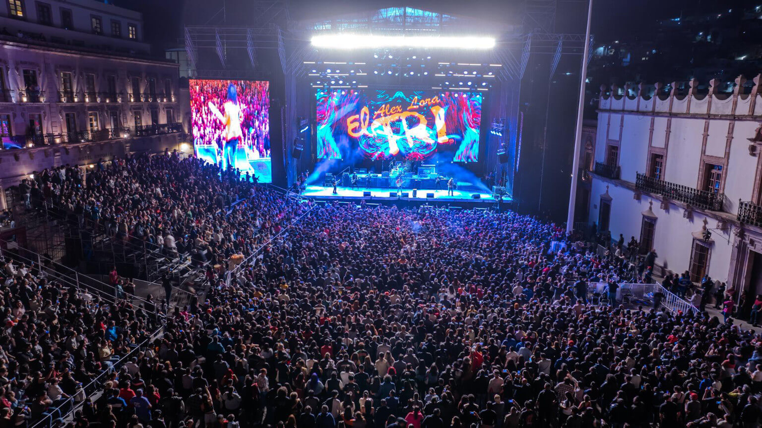 Vibra la Plaza de Armas de Zacatecas con el rock de El Tri, en el FCZ 2025 Ante 25 mil almas congregadas dentro y fuera de la emblemática Plaza de Armas de Zacatecas