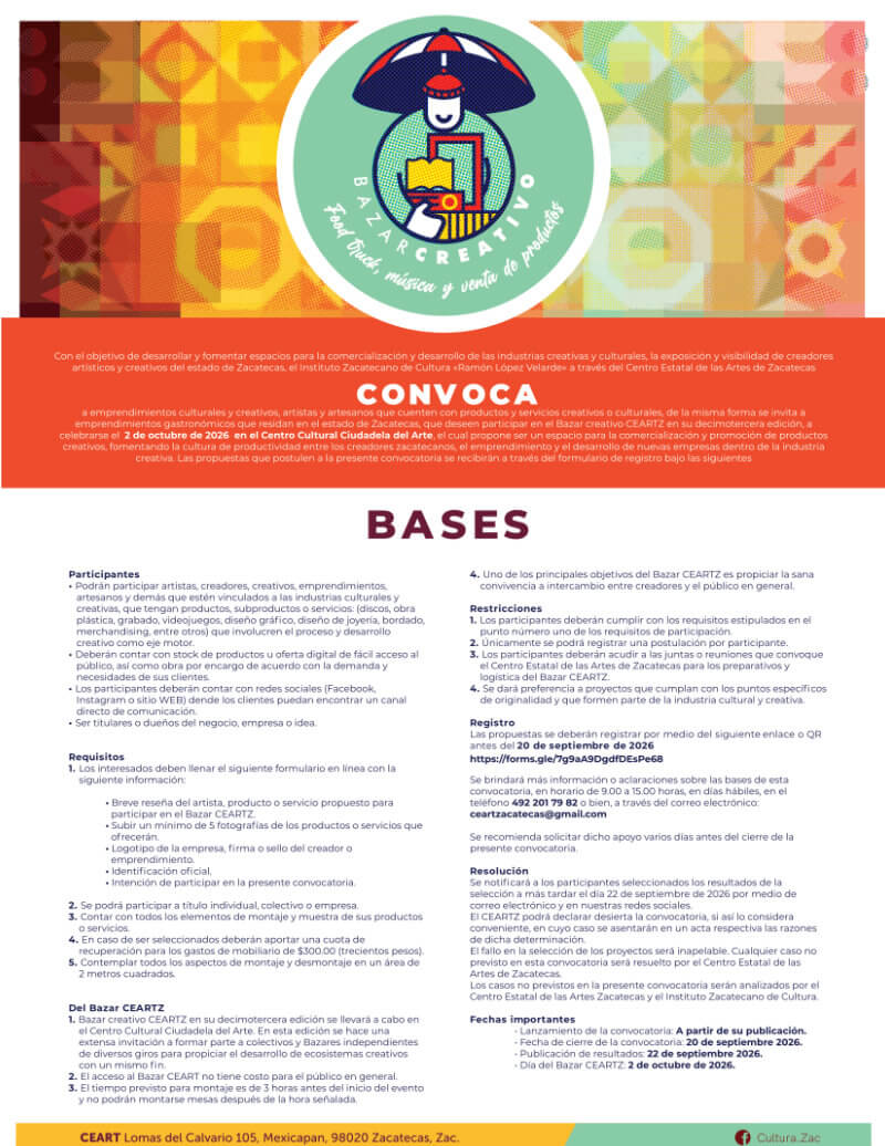 Bazar Creativo (Octubre 2026)